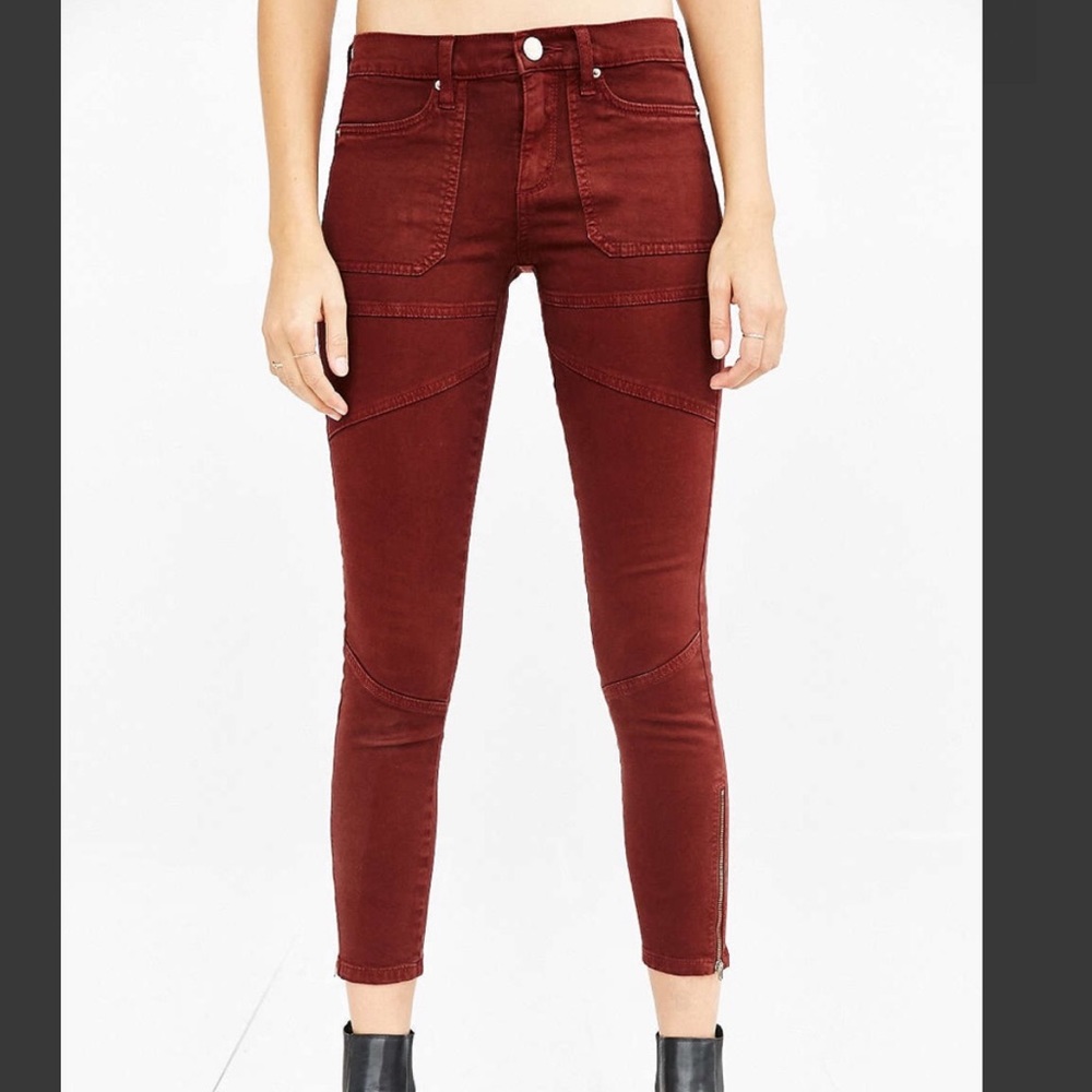 Maroon/Plum BDG Jefferson jeans